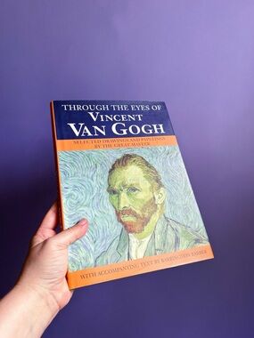 Through The Eyes Of Vincent Van Gogh Hardcover Coffee Table Book